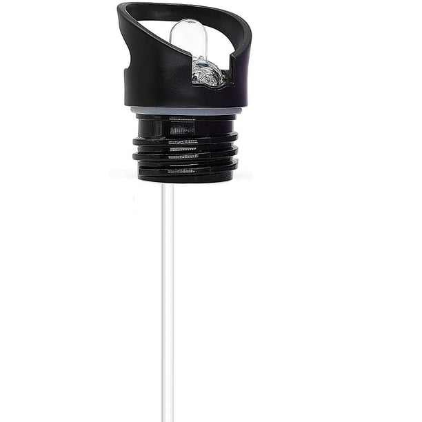 bottle lid with straw