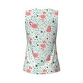 thumbnail image 5 of Lsque Cute Flamingo Printed Workout Tank Tops for Women, Athletic Sports Tank Tops, Compression Sleeveless Dry Fit Shirts,Sleeveless Yoga Shirt-Small, 5 of 9