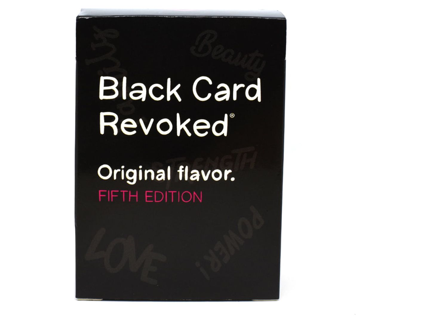 black card revoked first edition Original Flavor - Celebrate The Culture with America's 1st Black Card Game | The Original Black Trivia Black Card Revoked - Fifth