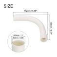 thumbnail image 2 of Conduit Coupler Elbow Fittings 25mm Yellow Change Direction Hose Electrical Conduit Pack of 10, 2 of 6