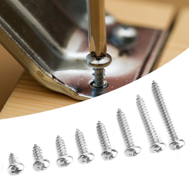 Tornillo autorroscante Jadeshay 200 piezas M3.5 Acero inoxidable