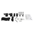 thumbnail image 3 of 2 Pcs Support de Plafond Noir pour Kayak Canot, Support de Toit pour Vélo pour Garage, 3 of 5