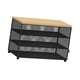 thumbnail image 3 of Funda para almacenamiento de alimentos, reutilizable, para barbacoa, para exteriores, transpirable, para servir platos Negro 48cmx26cmx31cm, 3 of 9