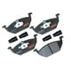 thumbnail image 1 of BALATA DELANTERA VW JETTA A4 99-11 VIRTUS 19-21 (CERAMICA) GRC GCD768, 1 of 2
