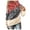 Orange, variant on Women's Hoodies Sweatshirts Sleek Contrast Sleeve Hoodie for Casual Leopard Print Top with Long Splice and Strap Detail Blue L