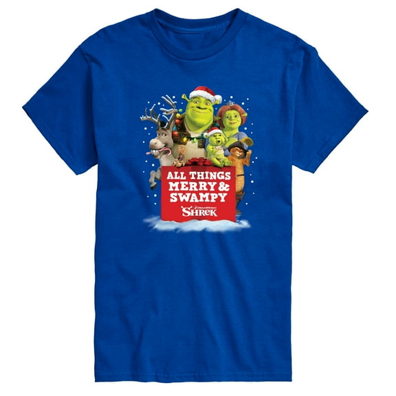 Shrek - All Things Merry And Swampy - Men's Short Sleeve Graphic T-Shirt