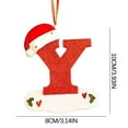 thumbnail image 4 of Navidad Little Red Hat Carta Colgante DIY Escribible Nombre 26 Carta Colgante Wmkox8yii  gf6269, 4 of 4