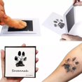 thumbnail image 3 of Ruifaya Kit de almohadillas de tinta para huellas de patas de bebé, sellos de recuerdo para mascotas, perros y gatos, 3 of 6