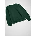 thumbnail image 4 of Russell Athletic Dri Power Crewneck Sweatshirt, S, Dark Green, 4 of 5