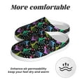 thumbnail image 6 of Picia Snails 1 for Women's Lamb-hug Comfy Fleece House Slippers Memory Foam, Slip-on House Shoes Indoor Outdoor-37/38, 6 of 7