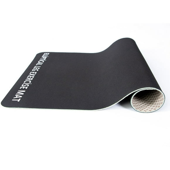 Ellipse Leg Exerciser Machine Mat, Non-Slip Workout Mat for Under Desk Ellipticals, Electric Seated Foot Pedal Exerciser