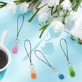 thumbnail image 4 of 10pcs Tortoise Mobile Straps 5 Colors Resin Turtle Phone Charms Decorative Hanging Charms Lanyard Charms for Women Purse Keychain Pendants Moblie Phone Cases Home Decoration for DIY, 4 of 6