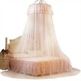 thumbnail image 1 of Growcolor Bed Curtain Netting Breathable Round Canopy Lace Princess Style Mosquito Net(??), 1 of 8