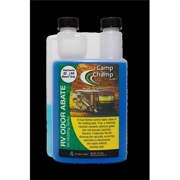 Camp Champ RV Odor Abate -32Oz Eliminates Odor On Contact