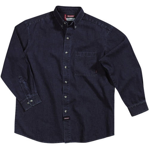 mens denim shirt walmart