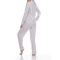 thumbnail image 3 of White Mark Women's Pajama Set - Extended Sizes, 3 of 3