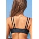 thumbnail image 2 of Top de Bikini con Nudo en la Parte Delantera con Nudo en V y Espalda para Mujer Negro CH Negro CH Xishao ropa, 2 of 2