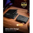 thumbnail image 4 of Cartera Smart Wallet YESIIW Airtag para hombre con bloqueo RFID, negra, 4 of 8