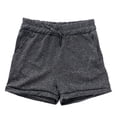 thumbnail image 4 of Women Comfy Yoga Sport Pant With Drawstring  High Waist Sport Stretchy Shorts, 4 of 5