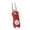 Red, variant on SPRING PARK Golf Ball Marker, Stainless Steel