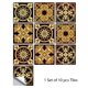 thumbnail image 1 of Azulejos de superficie mate con patrón Retro, 10 Uds., cubiertas de transferencia adhesivas para cocina, baño, mesas, suelo, calcomanías artísticas de pared resistentes Tan Jianjun unisex, 1 of 2