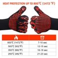 thumbnail image 3 of 1 par de guantes resistentes al calor-linterna roja, 3 of 8