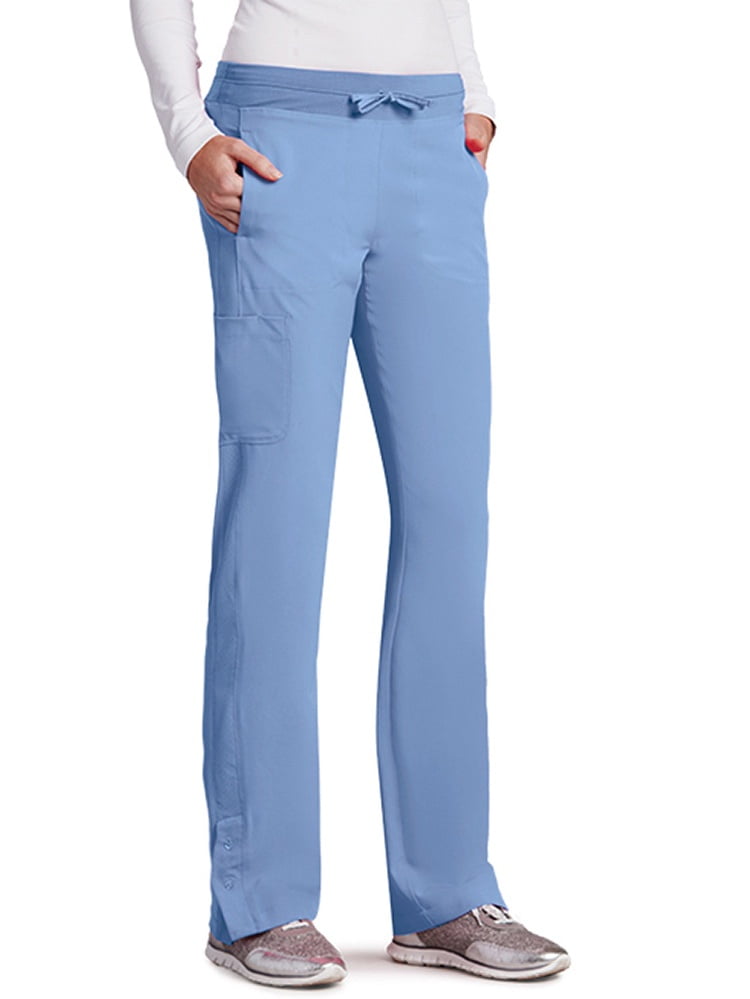 Barco Barco One 5205 Women's Cargo Track Scrub Pant Ciel Blue XXS