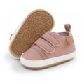 thumbnail image 5 of Baby Cute Soft-soled Non-slip Hook & Loop PU Leather Shoes Sneakers, 5 of 5