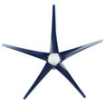 thumbnail image 1 of Wind Generator, 12M / S Practical Low Vibration 5 Blade Wind Generator, Beautiful Look For -40 Degrees Celsius -80 Degrees Celsius  Boats White,Black,Blue, 1 of 8