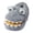 Gray, variant on EHJRE Dinosaur Slippers Comfort Anti Skid Sole Cute Winter Warm Household Slides Shoes 38 to 39