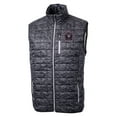 thumbnail image 2 of Men's Cutter & Buck Black Inter Miami CF Rainier PrimaLoft- Eco Insulated Printed Full-Zip Puffer Vest, 2 of 3