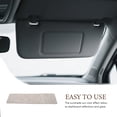 thumbnail image 3 of HAMPPLIES Extensor De Parasol Para Automóvil Gris Con Reducción De Reflejos Y Fácil Instalación Para Autos Y Suv, 3 of 8