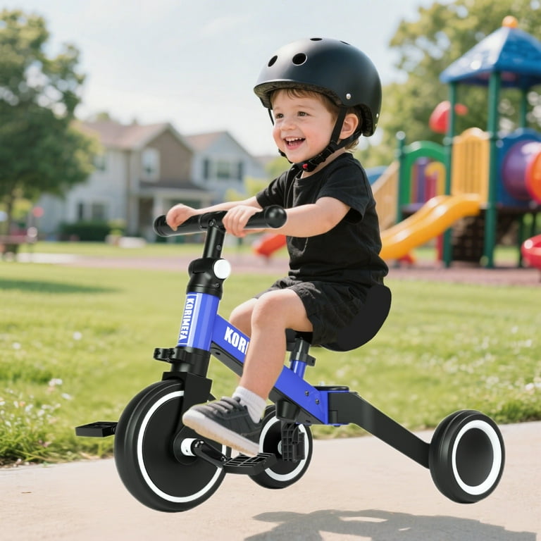 korimefa 5 in 1 Toddler Bike, Trike Tricycle for 1-4 Year