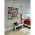 thumbnail image 4 of Marmont Hill "Peace Collage" by Tori Campisi Painting Print on Canvas, 4 of 7