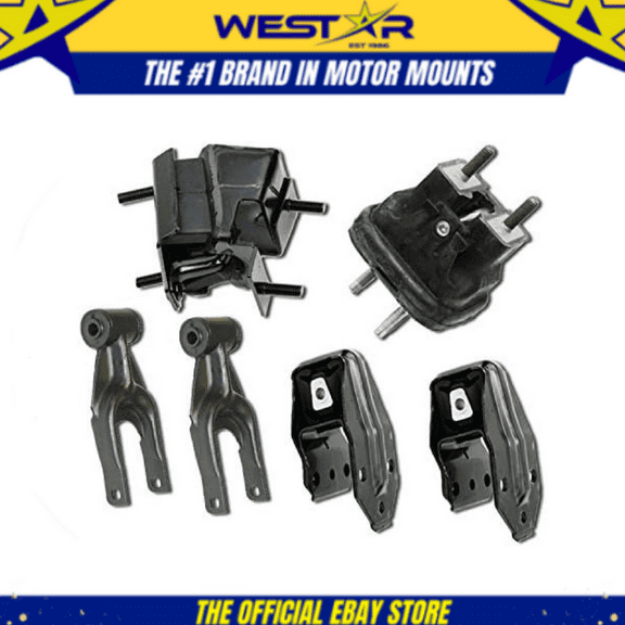 Engine Motor & Trans Mount Full Set 7PCS for 2006 - 2009 Chevrolet Impala 5.3L