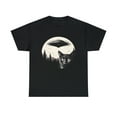 thumbnail image 2 of Cat With UFO Unisex Heavy Cotton Tee, 2 of 12
