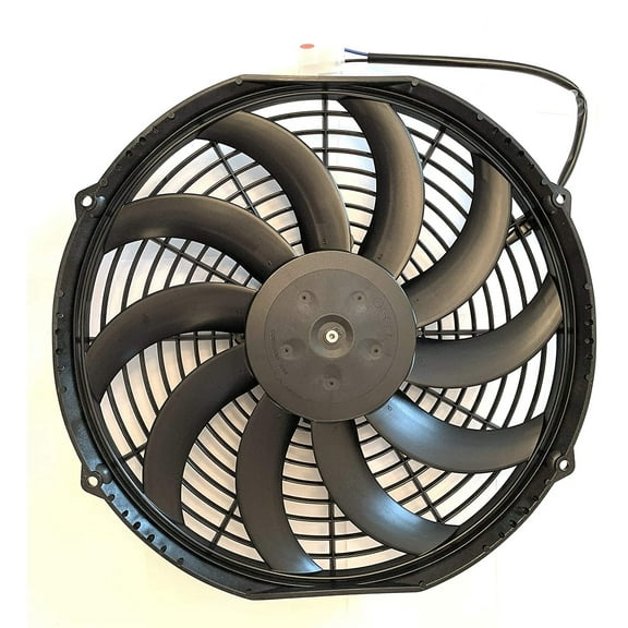 SPAL 30101522 12" Puller Fan 12 VOLT High Performance Curved Blades 1226 cfm VA10-AP50/C-61A