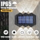 thumbnail image 3 of Lámpara Solar de pared con Sensor de luz inteligente, luz LED impermeable para exteriores, iluminación Solar para balcón, farolas, Patio, decoración de jardín, 3 of 4