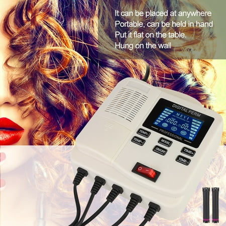 Herwey Small Portable Digital Ptc Heating Hair Perm Machine With