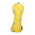 thumbnail image 3 of Funda para cabeza de palo de golf, suministros de golf, funda protectora de madera con forma de piña y cuello largo. FW, 3 of 9