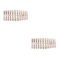 thumbnail image 2 of Minnieouse 24 Pieces Fake Nails Shiny Surface Press-on Long Fingernail Elegant Artificial Coffin Design Accessory Nail Tips for DIY Type7 NO7, 2 of 6