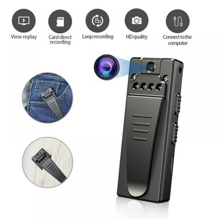 Image of Stibadium 1080P Mini Camera Portable Digital Video Recorder Body Camera Night Vision Recorder Miniature Magnet Camcorder