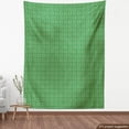 thumbnail image 4 of Abstract Fabric by the Yard, Vintage Style Triangles Geometric Tribal Symmetrical Art Natural Tones, Decorative Upholstery Fabric for Sofas and Home Accents, Green Avocado Green by Ambesonne, 4 of 5
