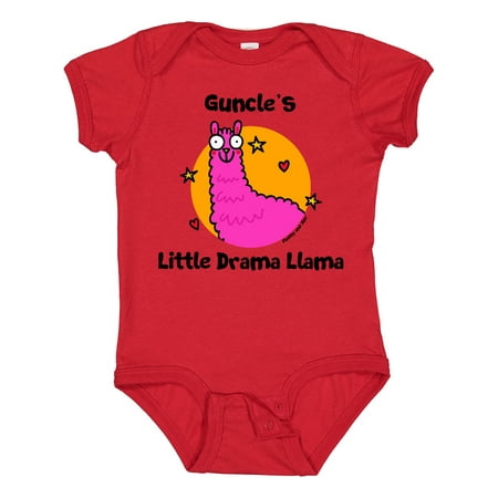 

Inktastic Guncle s Little Drama Llama Gift Baby Boy or Baby Girl Bodysuit