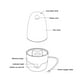 thumbnail image 4 of Vaporizador De Copa Menstrual, Apagado Automático, Limpieza, Amplia Aplicación Con Material ABS Para El Cuidado De La Higiene Femenina, 4 of 7