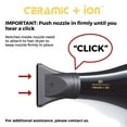 thumbnail image 6 of Olivia Garden Ceramic + Ion Professional Hair Dryer CIDR1 | Lightweight Fast-Drying Hair Dryer with Ionic Technology, 6 of 9