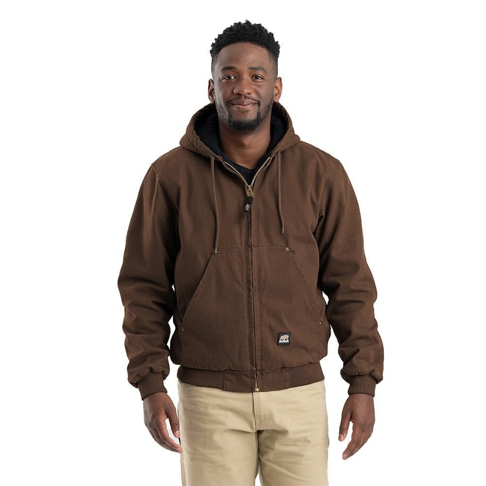 Heritage Duck Hooded Active Work Jacket - Walmart.com