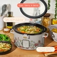 thumbnail image 4 of Beautiful 4 Qt Digital Slow Cooker with Hinged Locking Lid, Wildflower Porcini by Drew Barrymore, 4 of 12