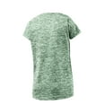 thumbnail image 4 of Sport-TekÂ® Ladies PosiChargeÂ® Electric Heather Sporty Tee. LST390., 4 of 4