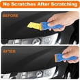 thumbnail image 4 of Plastic Razor Blade Scraper, 2PCS Scraper Tool with 60PCS Plastic Blades, Cleaning Scraper Remover for Stickers, Decals, Adhesive, Labels, Paint, Glas, 4 of 5